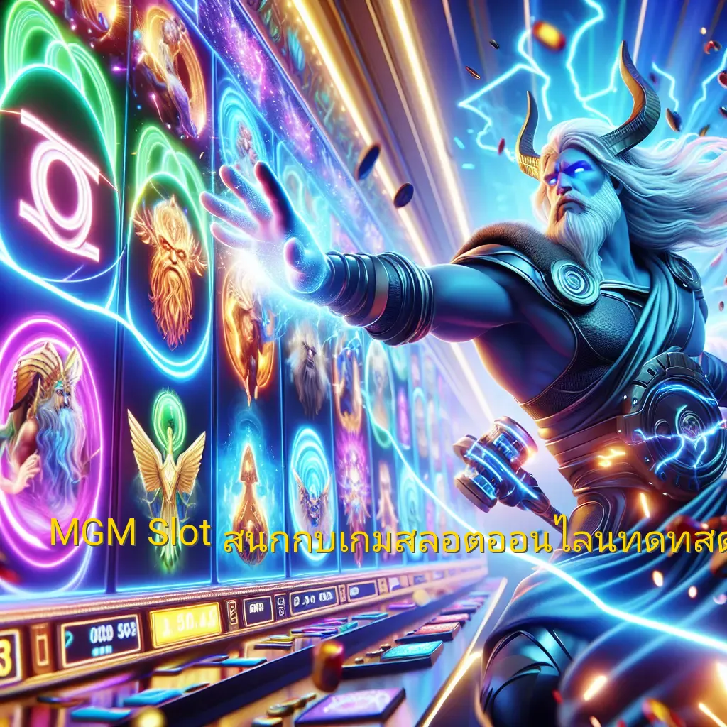 MGM Slot: สนุกกับเกมสล็อตออนไลน์ที่ดีที่สุดในไทย