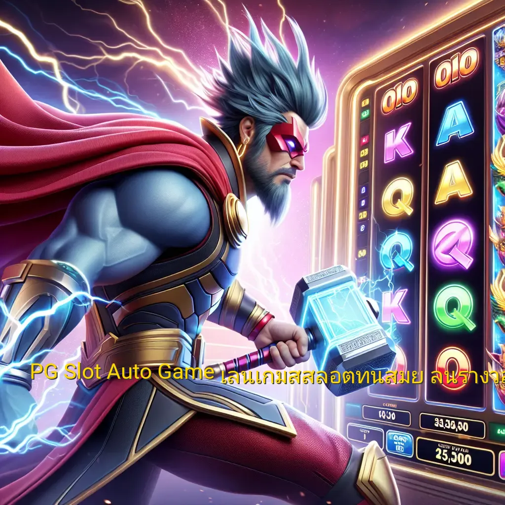 PG Slot Auto Game: เล่นเกมส์สล็อตทันสมัย ลุ้นรางวัลใหญ่