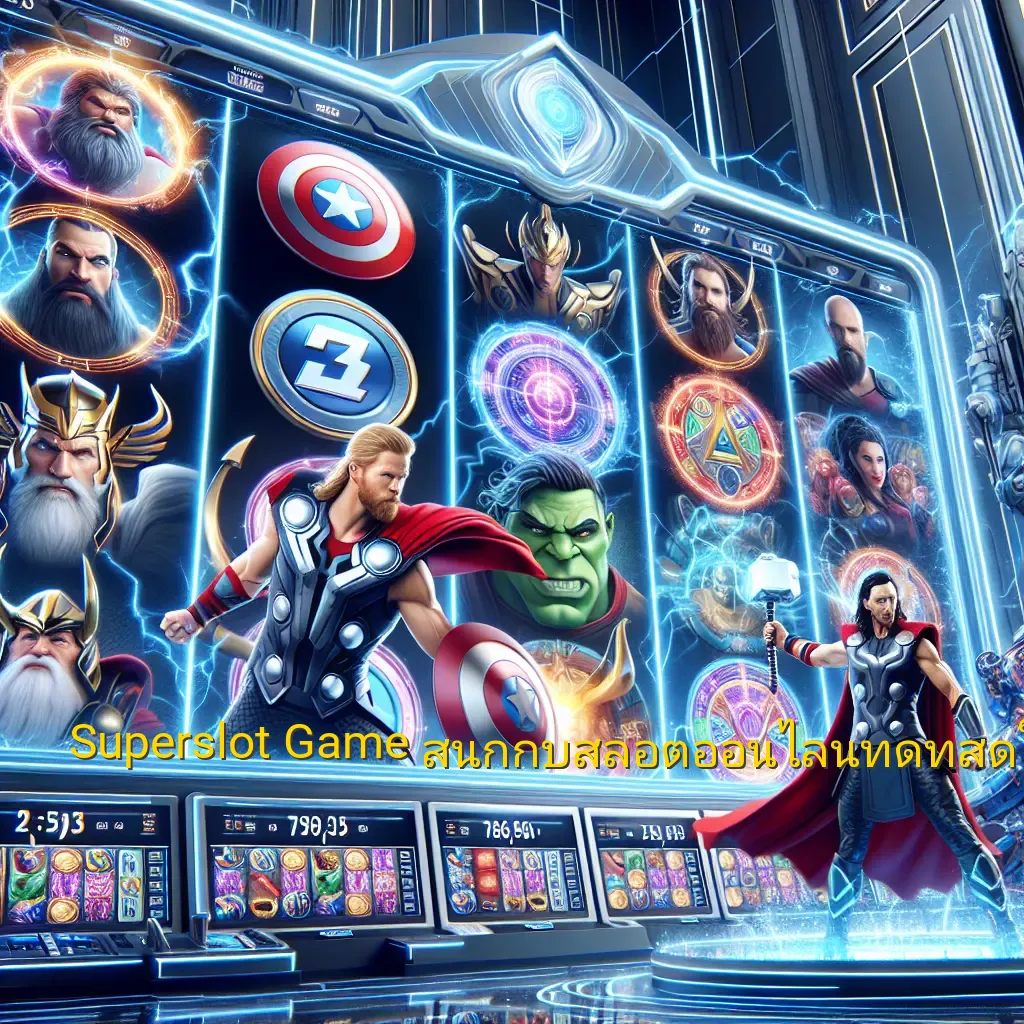 Superslot Game: สนุกกับสล็อตออนไลน์ที่ดีที่สุดในไทย