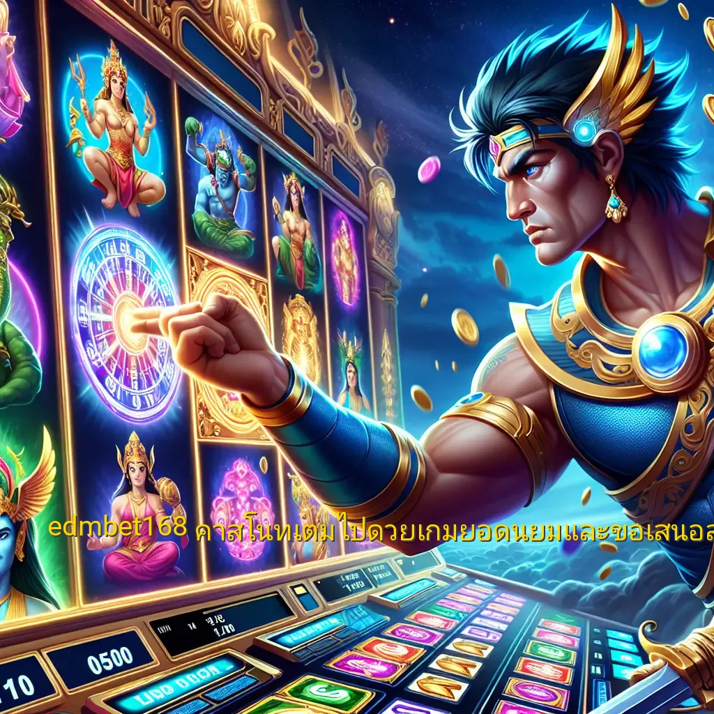 edmbet168 คาสิโนที่เต็มไปด้วยเกมยอดนิยมและข้อเสนอสุดพิเศษ