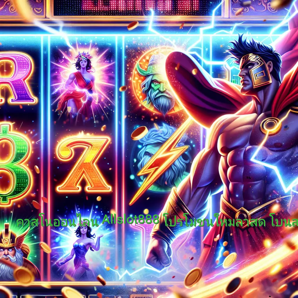 คาสิโนออนไลน์ Allslot888 โปรโมชั่นใหม่ล่าสุด โบนัสมากมาย