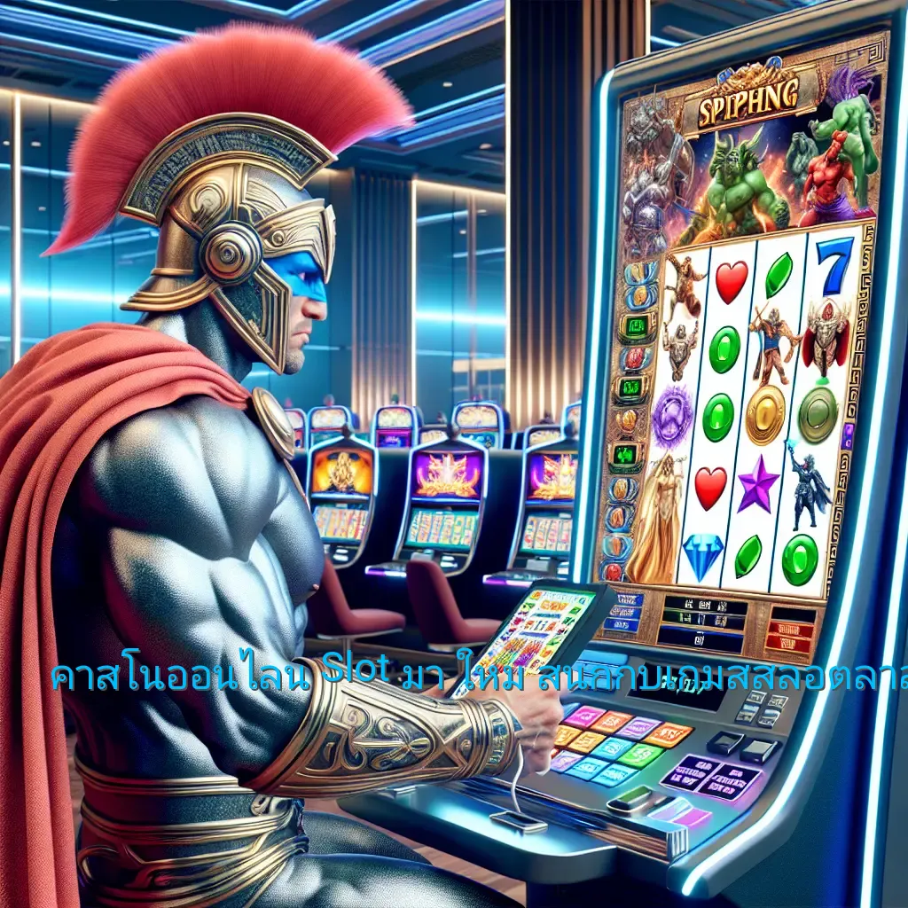 คาสิโนออนไลน์ Slot มา ใหม่: สนุกกับเกมส์สล็อตล่าสุด 2023