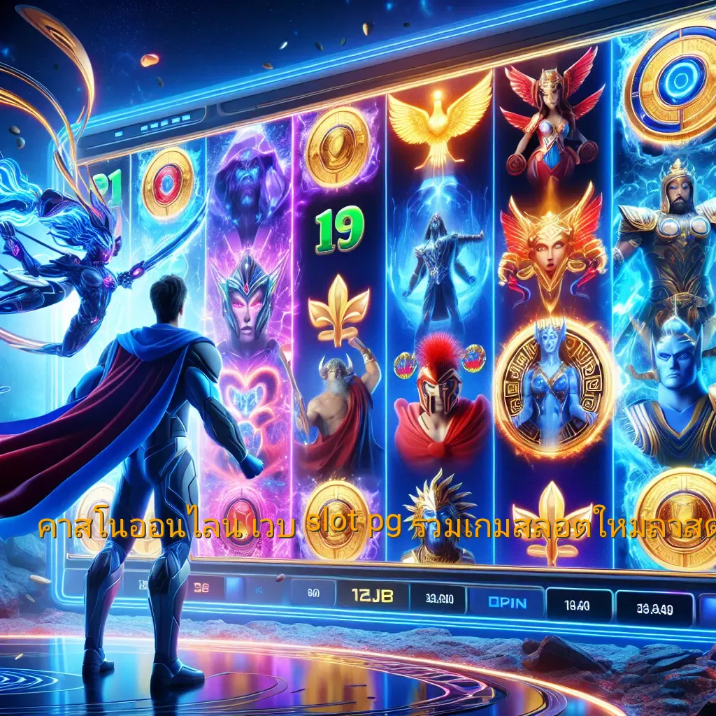 คาสิโนออนไลน์ เว็บ slot pg รวมเกมสล็อตใหม่ล่าสุด 2023